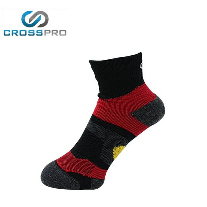 【5000円以上でクーポン利用可 1/30 0:00〜2/5 23:59】 クロスプロ CROSS PRO トレッキング 靴下 3DFアーチパネルダブルサポートショートソックス Z678-113D-24-90