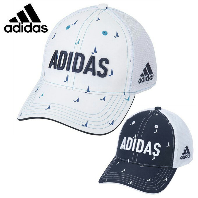 アディダス ゴルフ キャップ メンズ CP モノグラムプリントメッシュキャップ AWW28 adidas