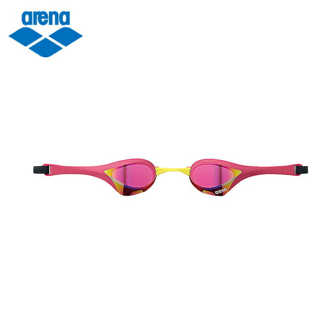 アリーナ FINA承認モデル レーシングゴーグル メンズ レディース COBRA ULTRA くもり止めスイムグラス クッションタイプ ミラー加工 17FW arenaAGL-180M