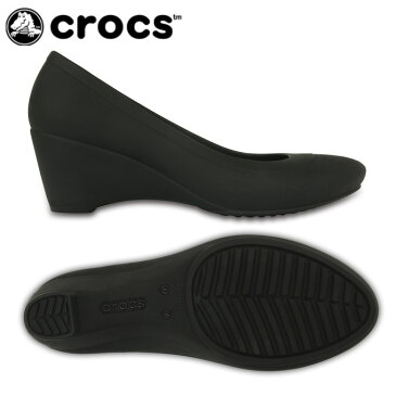 クロックス crocs パンプス レディース crocs lina wedge w クロックス リナ ウェッジ ウィメン 203408-001