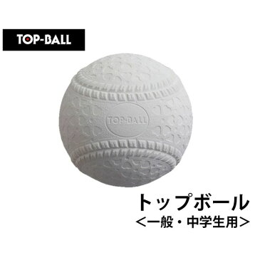 【5/10はエントリー＆楽天カード利用で5倍】 トップボール TOP BALL 野球 軟式ボール M号 トップボールM号 1個 TOPMHD1