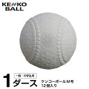 ナガセケンコー NAGASE KENKO 野球 軟式ボール M号 メンズ レディース ジュニア ケンコーボールM号ダース 1ダース KENKO-MD