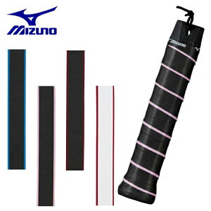 ミズノ テニス バドミントン グリップテープ ウェットタイプ ストライププリント 63JYA841 MIZUNO