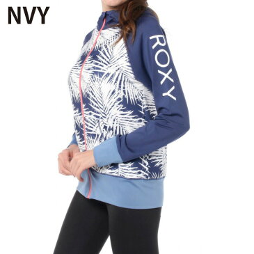 ロキシー ROXY ラッシュガード 長袖 レディース UVカット 速乾ラッシュパーカー DEEP WATER PARKA RLY181020