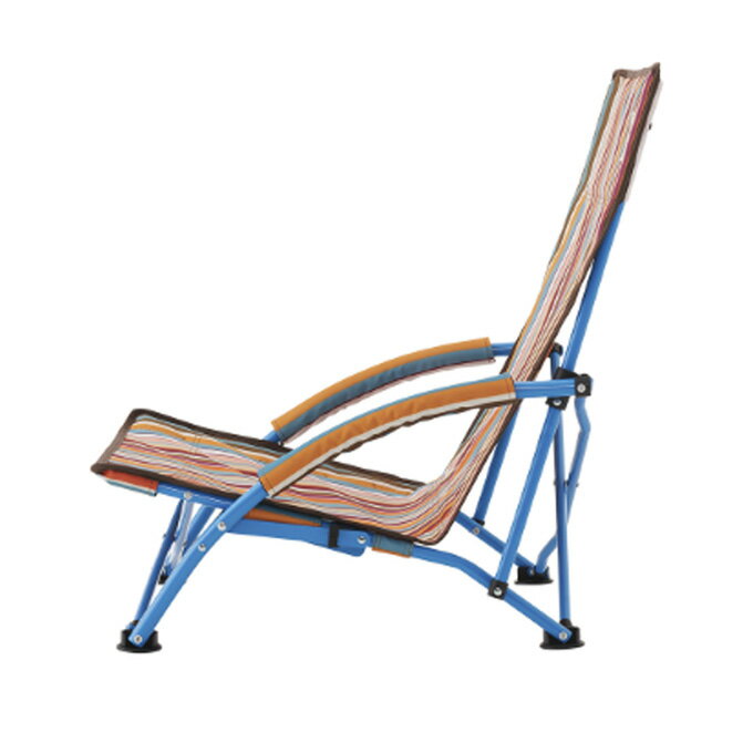 ロゴス アウトドアチェア ストライプ あぐらチェア-AH オレンジ 73173027 LOGOS通販格安セール情報 楽天 通販