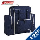 コールマン リュックサック 42-50L ジュニア トレックパック ネイビードット 2000032975 Coleman