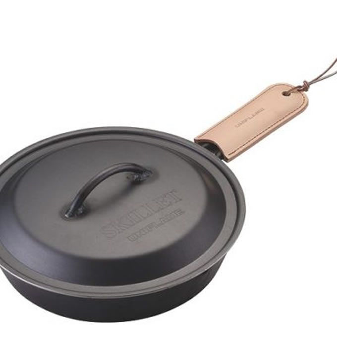 ユニフレーム スキレットレザーハンドル レザーハンドル スキレット 661390 UNIFLAME通販格安セール情報 楽天 通販