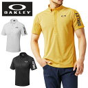 オークリー ゴルフウェア ポロシャツ 半袖 メンズ Bark Shadow Border Shirts バークシャドウボーダーシャツ 434188JP OAKLEY