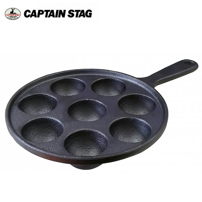 【全品対象最大10%OFF!11/20 20:00〜11/27 1:59】キャプテンスタッグ クッカー たこ焼きプレート マルチ ミニパン UG-3016 CA...