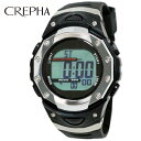 クレファー ランニングウォッチ メンズ レディース フォルミア 電波ソーラー FDM7863-SV CREPHA