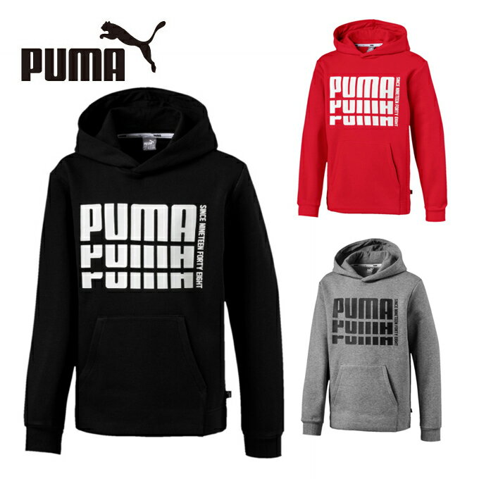 【5000円以上でクーポン利用可 1/9 20:00?1/16 1:59】 プーマ スウェットパーカー ジュニア REBEL フーディ 853683 PUMA