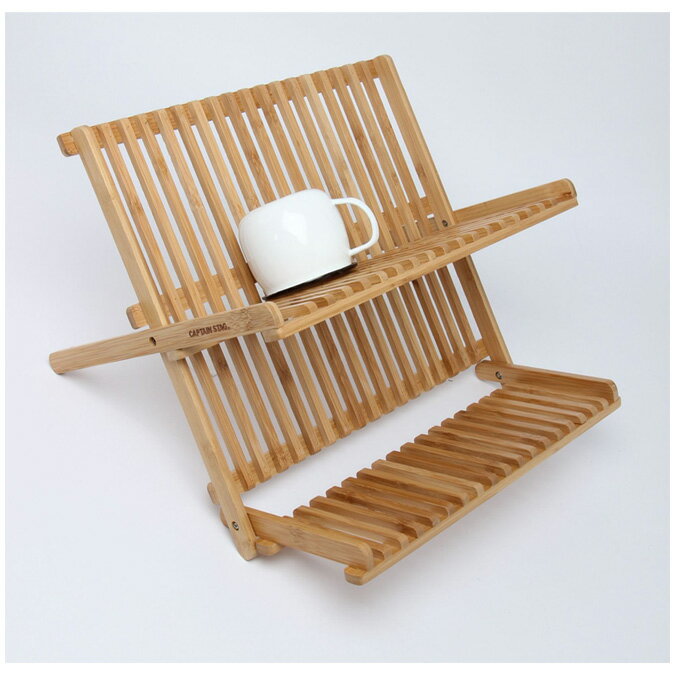 キャプテンスタッグ 木製 食器 食器立て TAKEWARE折たたみディッシュラック UP-2577 CAPTAIN STAG通販格安セール情報 楽天 通販