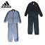 アディダス スポーツウェア上下セット ジュニア Girls adidas DAYS デニム風ジャージ ジャケット+パンツ DJH98 DJH99 adidas