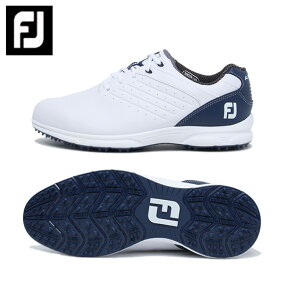 【エントリーでポイント最大15倍！】フットジョイ FootJoy ゴルフシューズ スパイクレス メンズ ARC SL Lace エーアールシー エスエル レース 59701 W