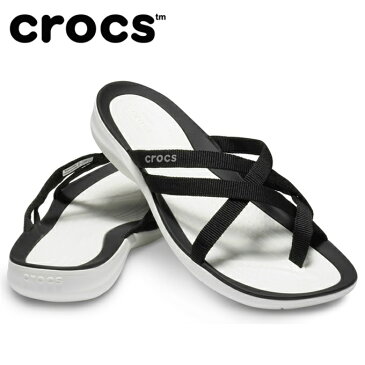 クロックス サンダル レディース swiftwater webbing flip w スウィフトウォーター ウェビング フリップ ウィメン 205479-066 crocs