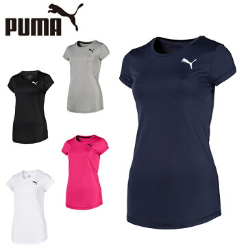 プーマ Tシャツ 半袖 レディース ワンポイント機能Tシャツ 853806 PUMA