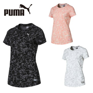 プーマ Tシャツ 半袖 レディース FUSION フュージョン AOP SS 844092 PUMA