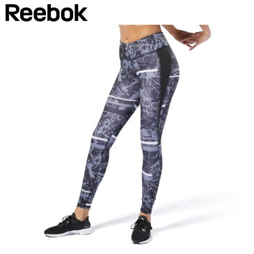 リーボック Reebok レギンス レディース WOR Motion Dot グラフィックタイツ FLI34