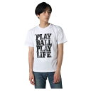 【最大10%OFFクーポン!7/4 20:00〜7/11 1:59】シュア プレイ SURE PLAY 野球ウェア 半袖Tシャツ メンズ レディース 球活Tシャ...