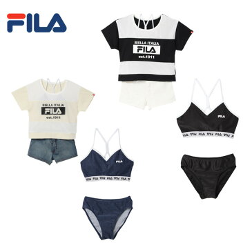 フィラ FILA タンキニ 水着セット ジュニア Tデニムパンツ 129-665