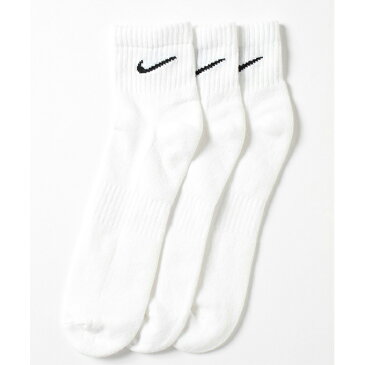 ナイキ 3足組ソックス メンズ レディース Everyday Cushion Ankle エブリデイ クッション アンクル SX7667-100 NIKE