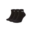 ナイキ 3足組ソックス メンズ レディース Everyday Cushion Low エブリデイ クッション ロー SX7670-010 NIKE