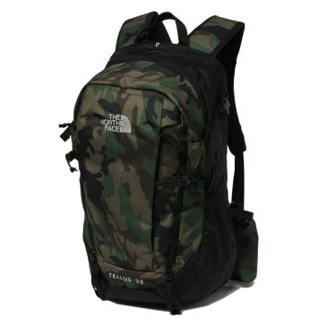 ノースフェイス 登山バッグ 25L テルス25 NM61811 MW ミリタリーカモ THE NORTH FACE メンズ レディース 日帰り登山