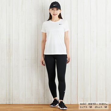 ナイキ Tシャツ 半袖 レディース DRIーFIT レッグ クルー AQ3211-100 NIKE