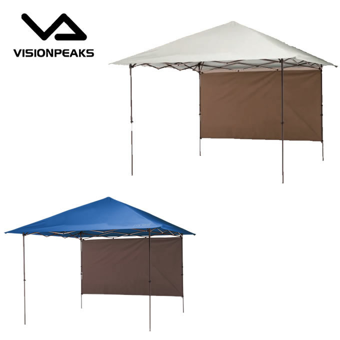 【お買い物マラソン限定対象商品1000円引きクーポン】 タープテント 3.2m 横幕付 ワンアクションバイザーシェード320F VP160201I03 ビジョンピークス VISIONPEAKS通販格安セール情報 楽天 通販
