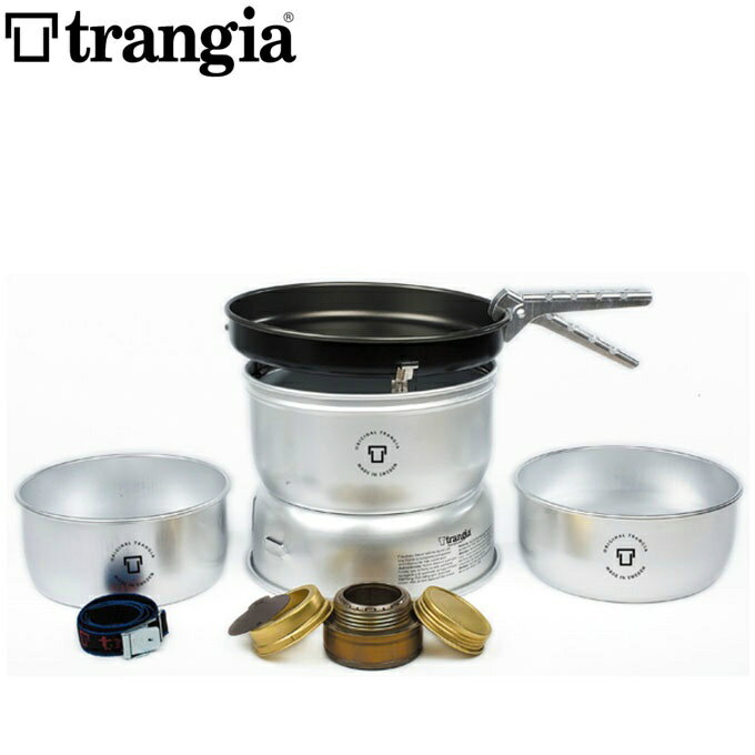 トランギア 調理器具セット 鍋 フライパン ストームクッカーL ウルトラライト TR-25-3UL trangia