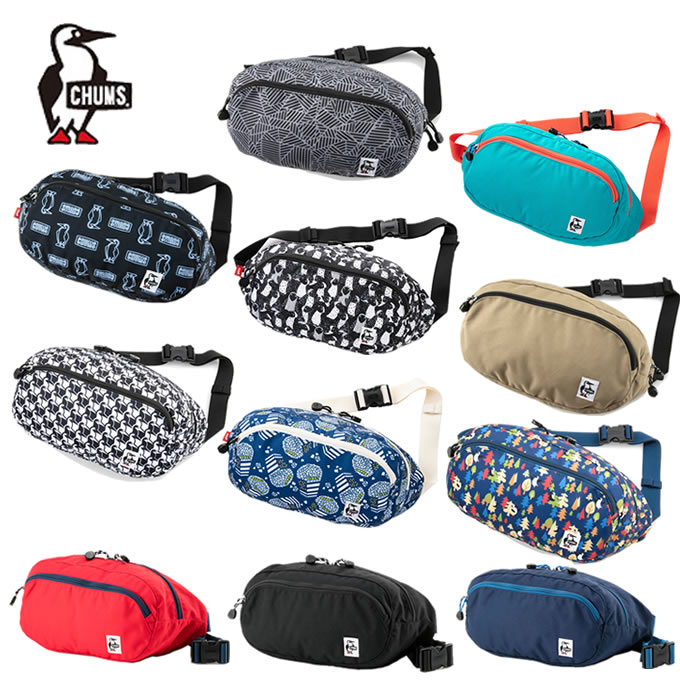 チャムス CHUMS ボディバッグ メンズ レディース Eco Oval Waist Pack エコオーバルウエストパック ショルダーバッグ CH60-2475