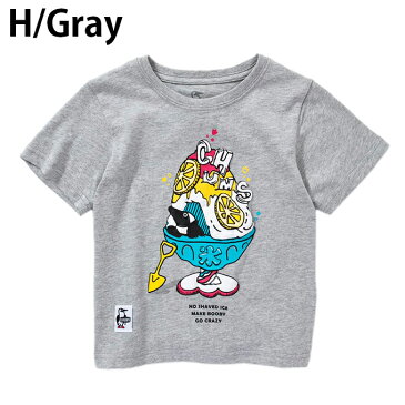 チャムス CHUMS 半袖シャツ ジュニア キッズシェイブドアイスTシャツ Kid's Shaved Ice T-Shirt CH21-1090