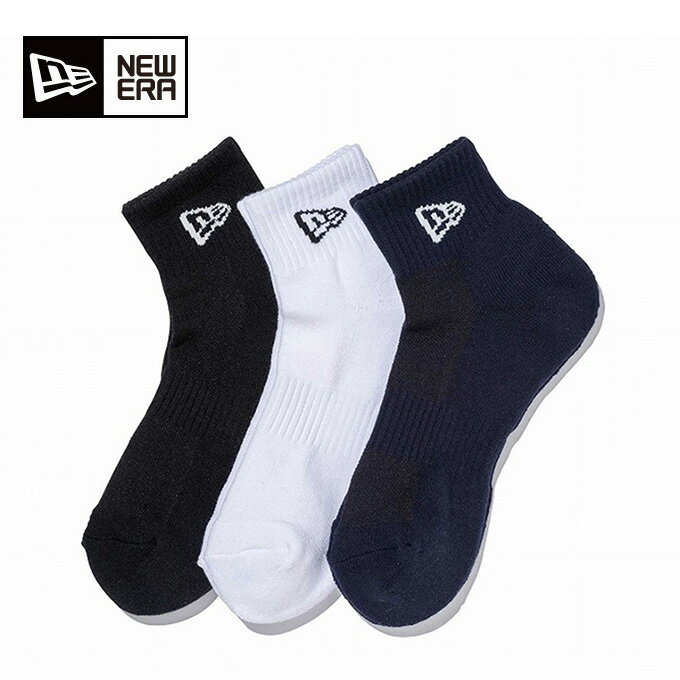 ニューエラ NEW ERA ゴルフ ソックス メンズ アンクル 3ペア マルチ 11531694のサムネイル