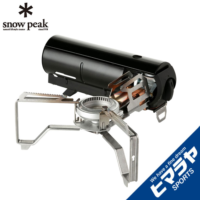 スノーピーク シングルバーナー HOME CAMP ブラック GS-600BK snow peak