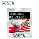 ゴーセン 硬式テニスガット RECTANGLE レクタングルZ TS419-W GOSEN