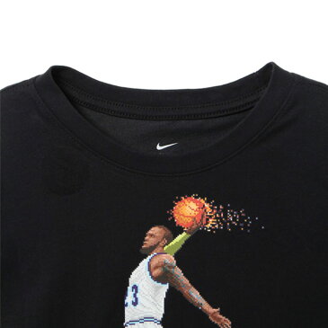 ナイキ バスケットボールウェア 半袖シャツ ジュニア YTH DRI-FIT ドライフィット BBALL ヒーロー Tシャツ LBJ BQ2679-010 NIKE