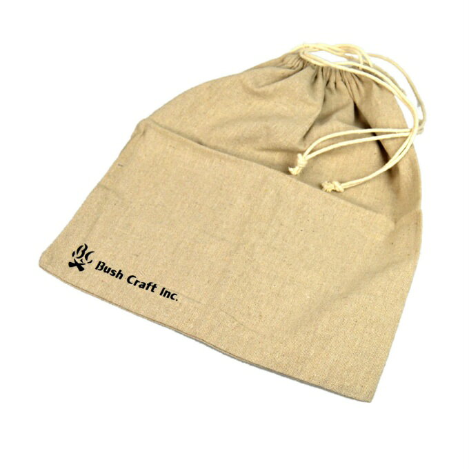 ブッシュクラフト クッカー用収納袋 麻のスタッフサック 4L BC-23029 Bush Craft通販格安セール情報 楽天 通販