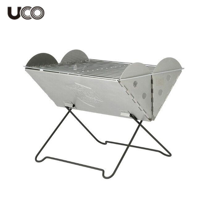 【お買い物マラソン限定対象商品500円引きクーポン】 ユーシーオー 焚き火台 フラットパックポータブル グリル&ファイヤーピット 27175 UCO通販格安セール情報 楽天 通販