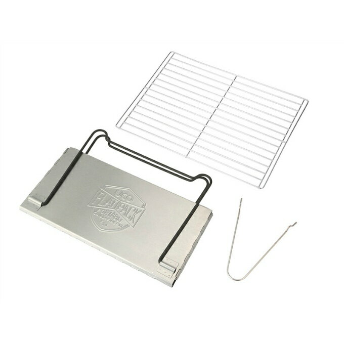 【お買い物マラソン限定対象商品500円引きクーポン】 ユーシーオー 焚き火台 フラットパックポータブル グリル&ファイヤーピット 27175 UCO通販格安セール情報 楽天 通販