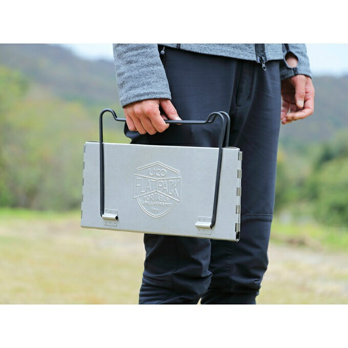 【お買い物マラソン限定対象商品500円引きクーポン】 ユーシーオー 焚き火台 フラットパックポータブル グリル&ファイヤーピット 27175 UCO通販格安セール情報 楽天 通販