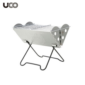 【お買い物マラソン限定対象商品500円引きクーポン】 ユーシーオー 焚き火台 ミニフラットパックポータブル グリル&ファイヤーピット 27172 UCO