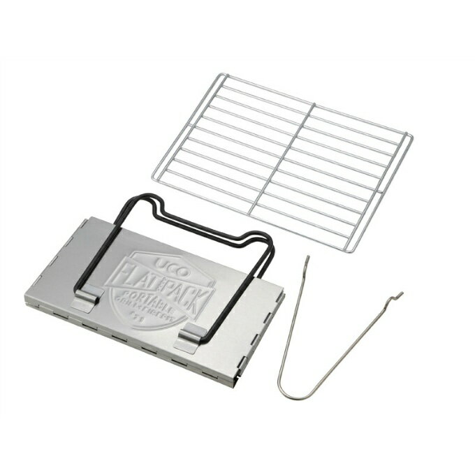 【お買い物マラソン限定対象商品500円引きクーポン】 ユーシーオー 焚き火台 ミニフラットパックポータブル グリル&ファイヤーピット 27172 UCO通販格安セール情報 楽天 通販