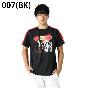 ヨネックス テニスウェア Tシャツ 半袖 メンズ 2019ジャパンオープン 限定ユニ YOB19300 YONEX