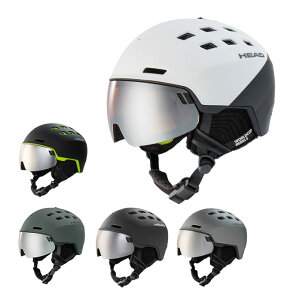 ヘッド スキー スノーボードヘルメット メンズ レディース 2サイズ有 56cm-63cm VISOR HELMET RADAR HEAD