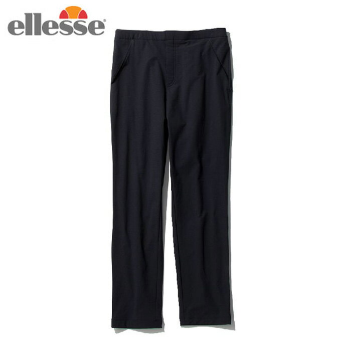 エレッセ ellesse テニスウェア スウェットパンツ レディース Winter Play Tapered Pants ウインタープレイテーパードパンツ EW99313-K