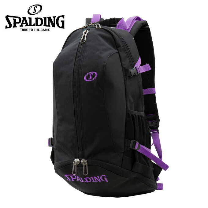 スポルディング SPALDING バスケットボール バックパック メンズ レディース CAGER PURPLE TAPE ケイジャー パープルテープ 40-007PPT