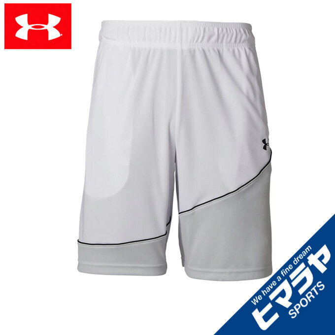 アンダーアーマー バスケットボール パンツ メンズ Baseline 10in ベースライン 25cm ショーツ 1343004 100 UNDER ARMOUR