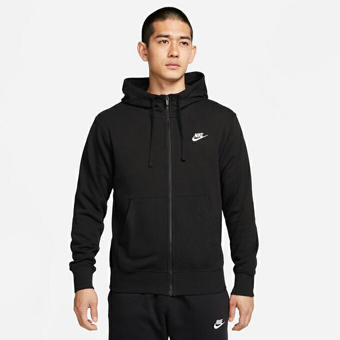 ナイキ パーカー メンズ フレンチテリー フルジップフーディ スウェット BV2649-010 ブラック NIKE スウェットパーカ…