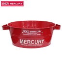 マーキュリー バケツ タブバケツ レッド MEBUTURD MERCURY