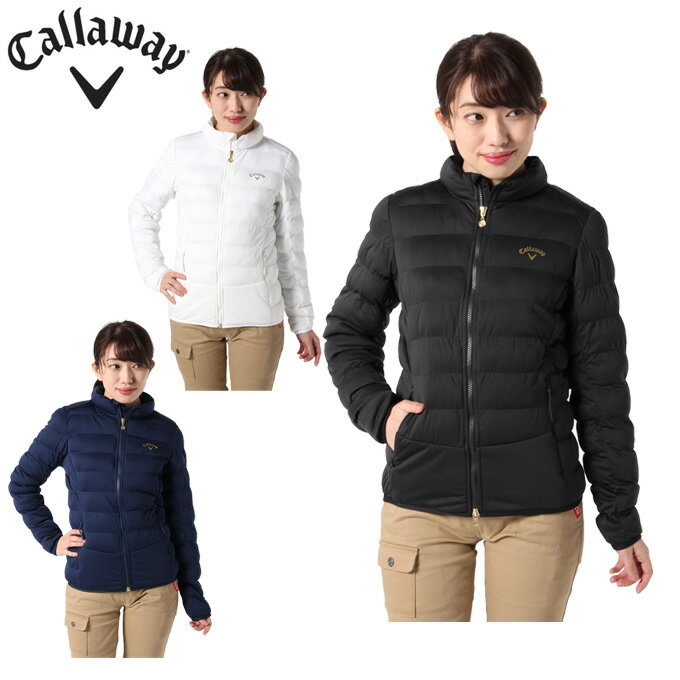 キャロウェイ ゴルフウェア ブルゾン レディース フルジップ中綿 241-9210804 Callaway